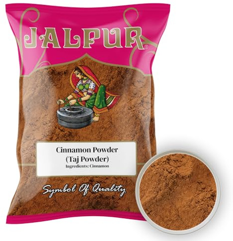 Jalpur millers cinnamon powder–100g Premium Ceylon Ground Cinnamon–Aromatic & Sweet-Spicy Flavor – Versatile Ground Powder for Coffee, Cooking, Baking & Spice Blends–Natural Cinnamon Powder