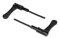 Decorators Door Handle - Temporary Lever Latch Handle - Decorators Must Have Temporary Reusable Door Handle Set