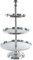 Casablanca Etagere - Trio - aus Alu poliert - D. 41 cm , H. 73 cm