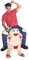 Morph Costume Spogliarellista A Cavalluccio Adulto, Costume Carnevale Adulto