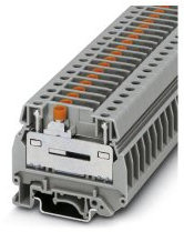 Phoenix Contact UGSK/S + GS Verbindungsklemme Grau, 0.5 → 10mm², 500 V, Schraubanschluss, Packung a 50 Stück