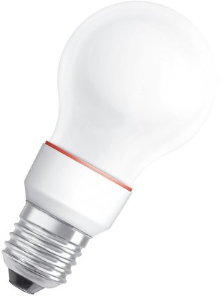 Osram 42134B1 Parathom LED Classic A, E27 80064-01 LED-Lampe in Glühlampenform 1W/100V-240V, rot