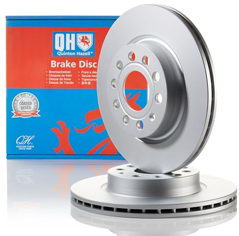 Quinton Hazell Brake Disc/Rotor | Single Disc | Front | 5 Bolt Holes | Internally Vented | BDC5417