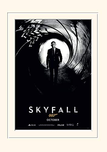 James Bond 'Skyfall Teaser' montiert Drucken, 30 x 40 cm