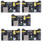 Oiyagai 5 Piece Breadboard Power Supply Module, 3.3V/5.0V, USB Power, 700mA(Max), Fluctuation Two Road Independent Control