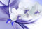 wandmotiv24 Fototapete lila Orchidee, XS 150 x 105cm - 3 Teile, Wanddeko, Wandbild, Wandtapete, Abstrakt, Blüten-Stängel, Blumen M1168