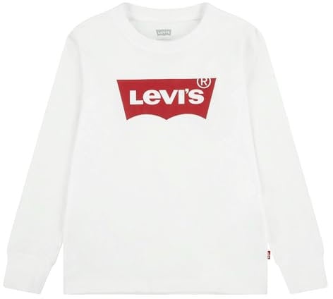 Levi's Kids -l/s batwing tee Jungen Weiß 6 Jahre