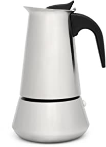 Leopold Vienna Espressokocher Trevi 6 Cups matt (Induk.)