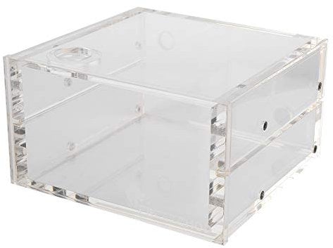 1.25L PC Wassertank, Wasserkühlungstank, Acryl Wasser Tank Kühler, Alle transparenten Wasserkühlung Kühler, PC-Computer-Kühlgehäuse, PC Kühlsystem