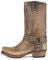Sendra Boots - 8833 Stivali da cowboy da donna e da uomo con tacco e punta tonda - Stile Camper Boots marrone - Stivali alla moda - 44
