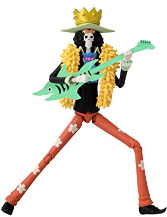ANIME HEROES - One Piece - Brook Action Figure | One Piece 6 Inch Action Figure Anime Heroes - Brook