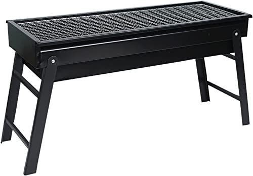 Parrillas de carbón Parrilla Plegable Tipo de cajón Barbacoa de carbón Parrilla portátil Estufa para Acampar al Aire Libre Equipo Herramientas de Cocina Accesorios