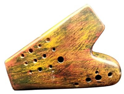 BABYCE Performance Professionnelle Ocarina Flûte À Tapion Ocarina À 12 Trous, Instruments De Musique en Bois, Adaptés Aux Débutants Et Aux Étudiants