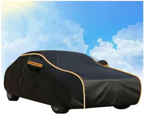 Autoplane für CayenneS 957 2007-2009, Regen SchüTzt Vor Frost, Schnee Und Sonne Halbgarage FüR Auto Winter mit Seitentür-Reißverschluss -13