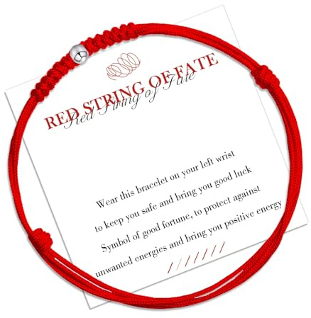 QianSiLi Red String Bracelet For Women 925 Sterling Silver Charm Bracelet Good Luck Gifts For Mum/Girlfriend/Friends/Sister