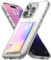 Ringke Fusion Card [Easy Card Removal] Compatible with iPhone 16 Pro Phone Wallet Case, Slim Transparent Shockproof Protective Cover with Built-In Side Slot Holder - Clear