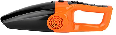 AKLOSIPY Aspirateur de Voiture Portable à Main, Humide et Sec, Double Usage, Capteur Filaire 12V, 3600pa, pour Voitures (Orange)
