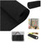 Filz Filzrolle Filzstoff 3mm ×250×40cm Dicke - Nadelfilz Bespannstoff für Möbelschutz, DIY-Deko, Antirutschmatten und Haustierzubehör,Schwarz