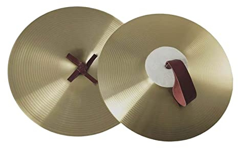 25,4 cm große Handbecken aus Legierung für Schlagzeuger – professionelles Percussion-Instrument mit Fingerseil für Performance-Party-Anfänger