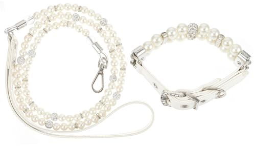 Verstellbares Welpen Sicherheitshalsband mit Hundeleine, 2 Stück