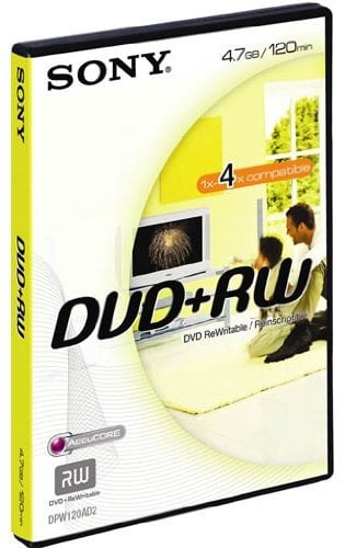 Sony DVD+RW Single Rewritable DVD-R