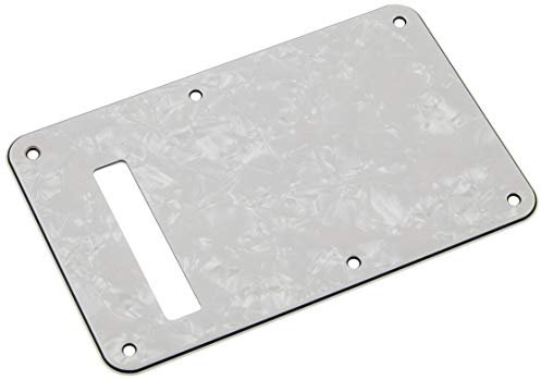 Fender Modern Backplate, Stratocaster - White Moto