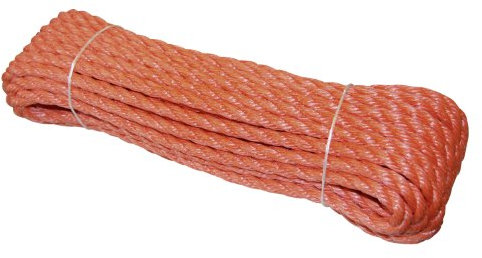 Kerbl Polyseil, extrem hohe Bruchlast, hochwertige Qualität, 20 m Bund Poly Seil