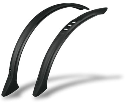 SKS GERMANY VELO 55 JUNIOR SET 24'' Schutzblech-Set (Spritzschutz für Kinder- und Jugendfahrräder, für Reifenbreite 42 - 50 mm, Winkelbefestigung, Strebenbefestigung optional erhältlich)