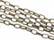 Vintageparts Catena a maglie in bronzo anticato, 2 m, 7 x 4 mm, gioielli fai da te