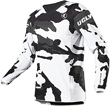 UGLY FROG MTB Downhill Jersey MX MTB DH Trikot Motocross Offroad Große Geschenke für Freund