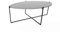 fattoAmano - Lebe mit Betonung FINO - Ovaler Beton Couchtisch/Loft/modern/minimalistisch/Betonoptik (hellgrau)