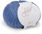 ggh Lacy - Merinowolle mit Seide - 25g Wolle zum Stricken oder Häkeln - Lace-Garn - Farbe 021 - Blau