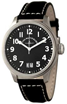 Zeno-Watch - Armbanduhr - Herren - Oversized Pilot Big Date Q - 4268-7003BQ-a1