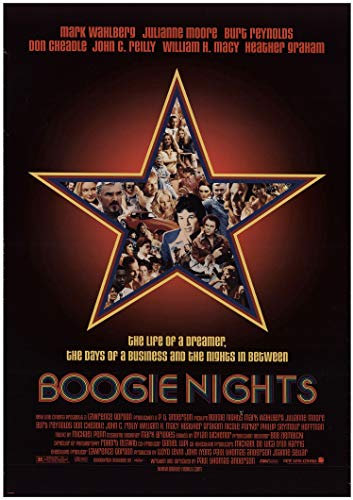 Poster affiche Boogie Nights Klassischer 90er Film