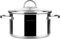 MAGEFESA Mag - Olla de 16 cm con tapa, fabricada en Acero Inoxidable, Compatible con gas, vitrocerámica, eléctricas e inducción, fácil Limpieza, apta para lavavajillas y horno hasta 200º