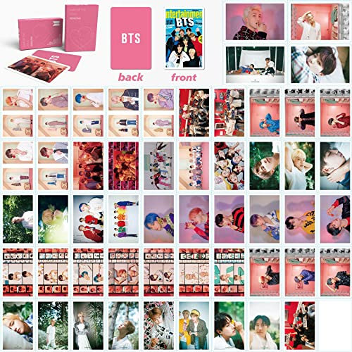 ZPPLD BTS Lomo Cards 54 Pieces, BTS Card of the Soul New Album Card 2022 Bantan Boys BTS Postcards Card BTS-ZJ