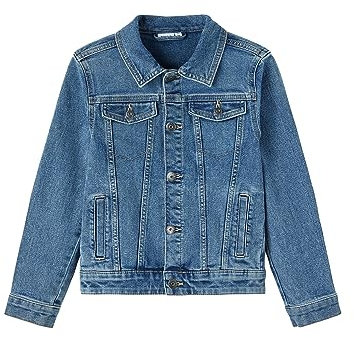 NAME IT NKMJACK DNM JACKET 2722-IO NOOS, Giacca ragazzi, Medium Blue Denim, 164