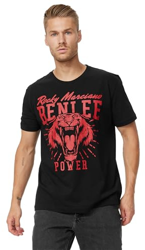 BENLEE Herren T-Shirt Normale Passform Tiger Power