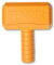 Fenrir Hammer Chew Toy (Medium, Orange)