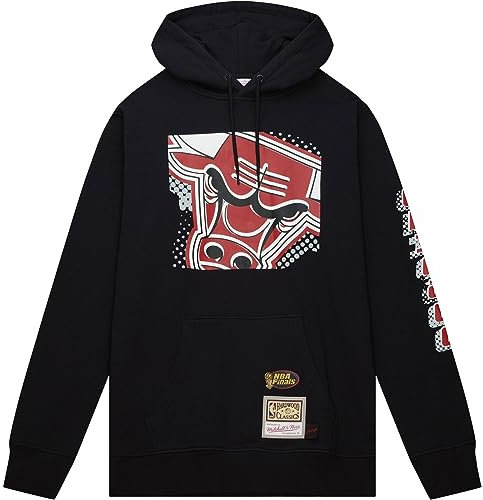Mitchell & Ness NBA Big Face 7.0 Hoody - Chicago Bulls, XL