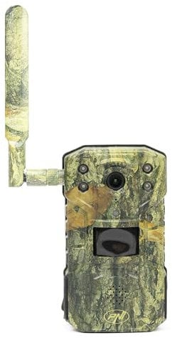 PNI-HUNT250C 4G LTE 15MP 2880P/5K FullHD Cámara de rastreo para Juegos de Vida Silvestre, Velocidad de obturación de 0,5 s, visión Nocturna hasta 20 m y IP65, cámara de Caza 120° FoV, 7500 mAh hasta