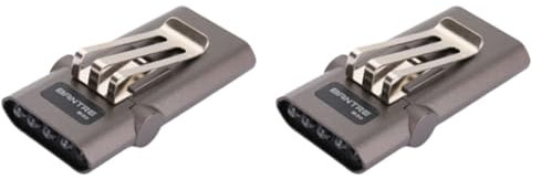 DOITOOL Linterna De Cabeza Recargable Para Pesca Con Clip Ajustable 0-60° 3 Modos Luz Para Gorra Hasta 16-20 Horas Para Actividades Nocturnas Al Aire Libre