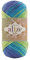 100g Baumwollstrickgarn ALIZE BELLA Batik Strickwolle Häkelgarn Farbwahl, Farbe:4146