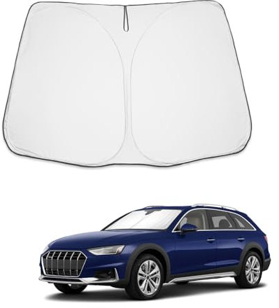 BIBIBO Audi A4 A5 Cubierta de Parabrisas Delantero Compatible con Audi A4 B9 B8 / A5 F5 8T 2009-2025, Parasol para Parabrisas Delantero Plegable Parasol contra Rayos UV