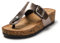 JOMIX Sandales Femme Mules Femmes Chaussons d'été Tongs Femme Claquette Femme Réglable d'été Confortables pour Maison Piscine Plage (Métallique, 41)