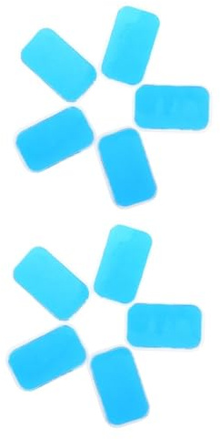 FRCOLOR 60stücke Hydrogel-ersatzpads Für Bauchtrainer Hautfreundliche Gel-pads Zur Muskelstimulation Für Effektives Bauchtraining Für Fitnessgeräte Und Stimulatoren