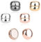 XCRPRT 4 Pairs Hijab Magnetic Pins Round, Hijab Magnetische Pins, Hijab Brosche Magnetischer, Hijab Clothing Pins, Keine Lochstifte Magnet Broschen Strong Metal Coating for Muslim Scarf Cardigan