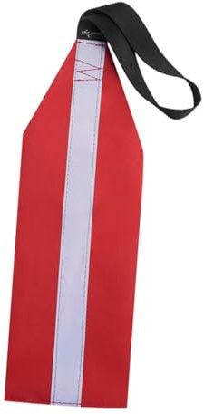 KICHOUSE 1pc Kayak Towing Safety Flag Reflective Strip Outdoor Accessory for Canoes Kayaks Lightweight Portable Visibility for Safer Boating