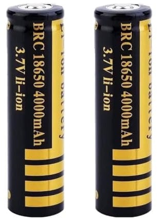 ZWDCVFGK 4000mAh 3.7V lithium Battery, for Camping light Battery Longer Life Down Solar