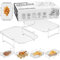 PETHREE Rejilla Freidora, Accesorios Freidora de Aire, 2 Piezas 304 de Acero Inoxidable Multiusos Doble Accesorios Airfryer para Ninja AF400EU AF300EU Dual Zone Air Fryer 7,6L–10L